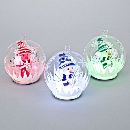 gerson 08030 color changing led glass globe snowman with gerson 08030 color changing led glass globe snowman with
