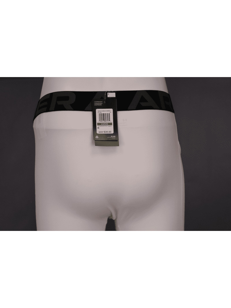 Under Armour 1361586-100-LG HeatGear Armour Mens White Size LG