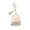 Beige BG, variant on Gecau Earphone Case Leather Case Bluetooth Earphone Protective Case Pendant Long-Lasting Red 5.6x2 Inch Home Essentials