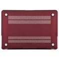 thumbnail image 6 of Mosiso Plastic Hard Cover Case for MacBook Air 13 inch No Touch ID (Models: A1369 &A1466,2010-2017)With Keyboard Cover,Marsala-Red, 6 of 6