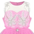 thumbnail image 5 of Flower Girls Dress Pink Diamond Ruffle Tulle Party Wedding Princess 12 Years, 5 of 6