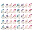 thumbnail image 4 of MUSEYA 40Pcs Small Unicorn Figurine Resin Bonsai Decorations Pink for Family Members, 4 of 7