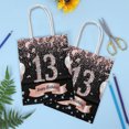 thumbnail image 7 of 20Pcs 13th Birthday Theme Party Bags, Party Favor Bags,Birthday Party Decorations, With Handles Favor Bags Candy Gift Bags for Adults Birthday Party Retirement Decoration Supplies, 7 of 7