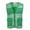 Green, variant on VeFlora Unisex Mesh Safety Vest, High Visibility Reflective Work Vest with Multiple Pockets, Breathable Lightweight Security Vest for Construction, Volunteers, Outdoor Activities(Green/L)