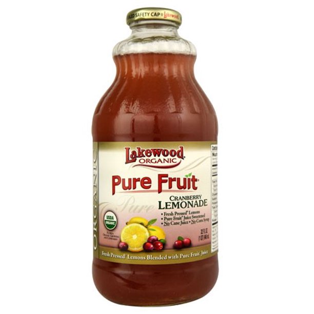 Lakewood Organic Cranberry Lemonade Juice Blend 32 oz. Walmart