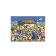Alexander Taron Importer ADV791 Sellmer Advent-Nativity Scene-10.5" H x 14.5" W x .1" D Brown