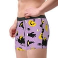 thumbnail image 2 of Gukieu Cute Halloween Print Men's Boxer Briefs, High Elastic Moisture Wicking Boxer Briefs Underwear-Large, 2 of 5