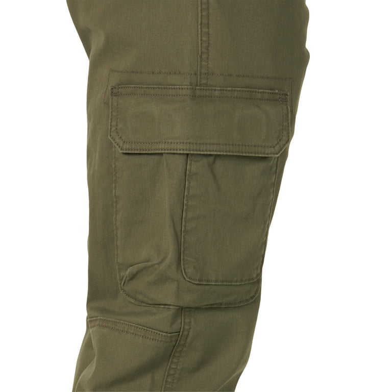 Allforth Mens Roll & Snap Hiking Cargo Pants Sea Turtle 38x34 42x30 Twill  36x30