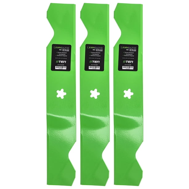 8TEN LawnRAZOR Low Lift Blade Set for 54 inch Husqvarna 532187256 3