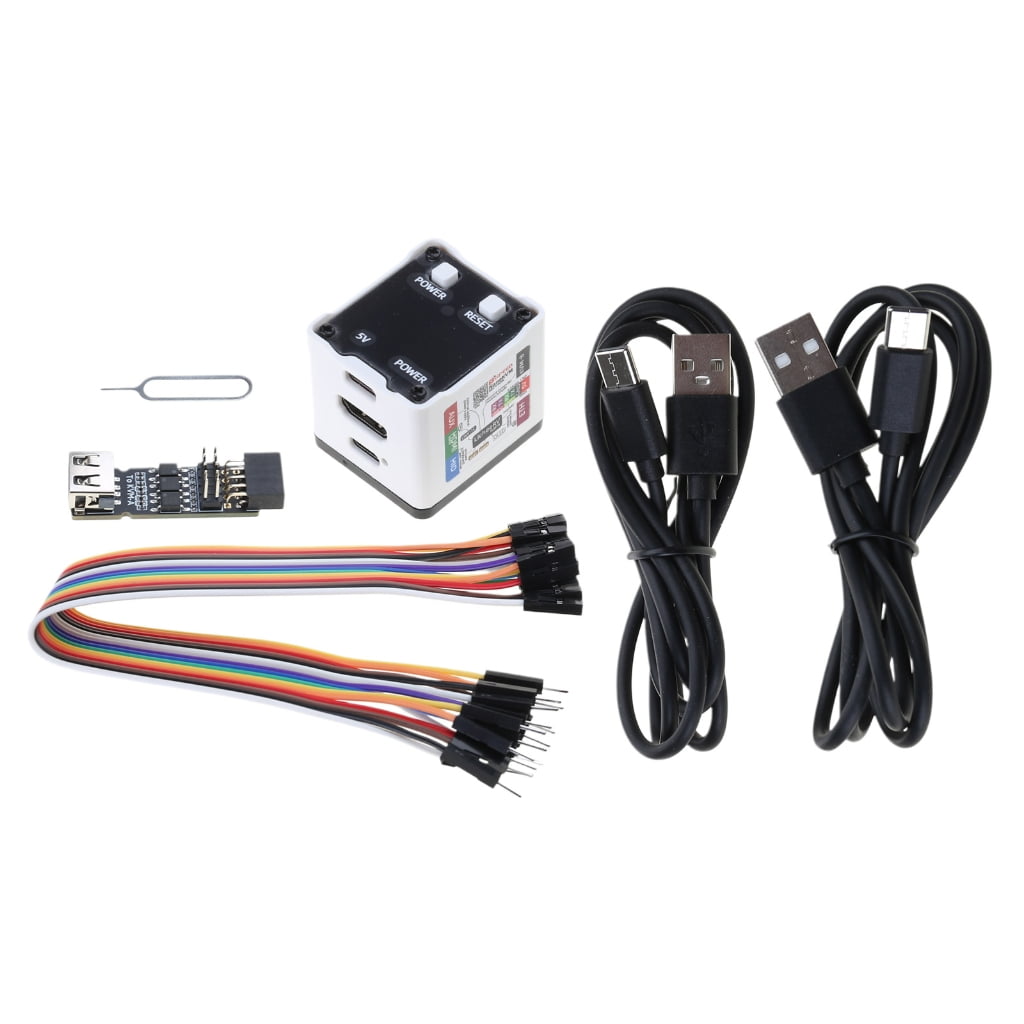 Small KVM Remote Server Management Device With Video Captures USB2.0 Port 100Mbps Ethernet Memory Slot and Display