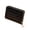 Black, variant on Women's Leather Wallet Zipper Around Purses Multiple Card Slots Credit Card Holder Students Portable Shopping Pockets Black