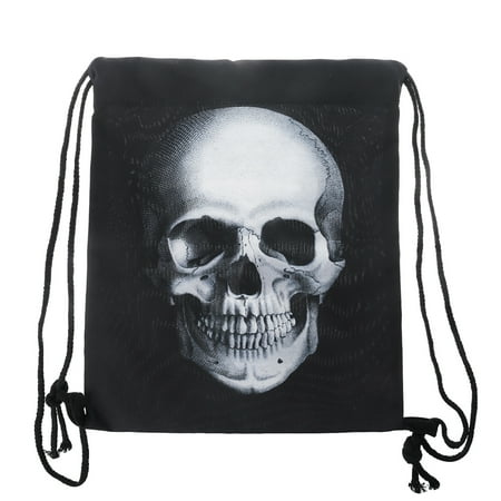 

Unisex Waterproof String Drawstring Backpack 3D Print Gym School Shoe Bag