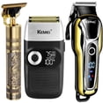 thumbnail image 2 of Kemei-cortadora de pelo eléctrica para hombre, máquina de afeitar profesional, inalámbrica, para barbero qym unisex, 2 of 2