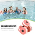 thumbnail image 6 of fankhu 2pcs Foam Aqua Dumbbells Aquatic Water Aerobics Fitness Dumbbells (Pink), 6 of 8