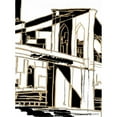thumbnail image 3 of Biscardi, Nicholas 14x18 Black Modern Framed Museum Art Print Titled - Tenement Brooklyn, 3 of 5