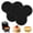 Black, variant on Bxaolu 2 Pack Air Fryer Egg Bite Molds, 3-Cup Mini Round Muffin Pans Silicone Baking Molds for for Oven, Air Fryer and Pot