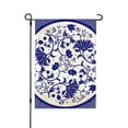 thumbnail image 5 of Sigee Blue And White Porcelain Pattern for Live Happy Decorative Small Garden Flag,Double Sided Yard Flags Holiday Garden Flags for All Seasons, 5 of 9