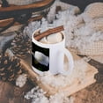 thumbnail image 5 of 3dRose, Solid White Cala Lily, 15oz Mug, 5 of 7