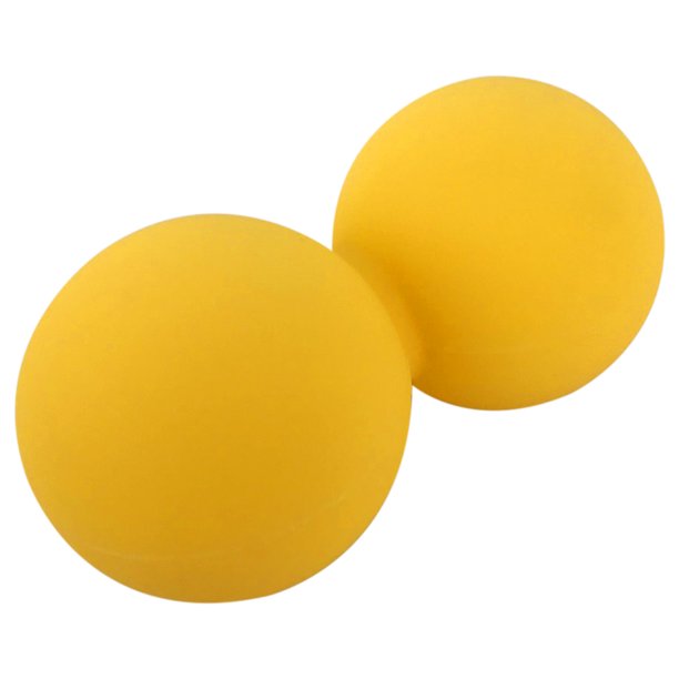 Bolas de masaje de maní Bola de lacrosse doble Masaje de tejido profundo de silicona