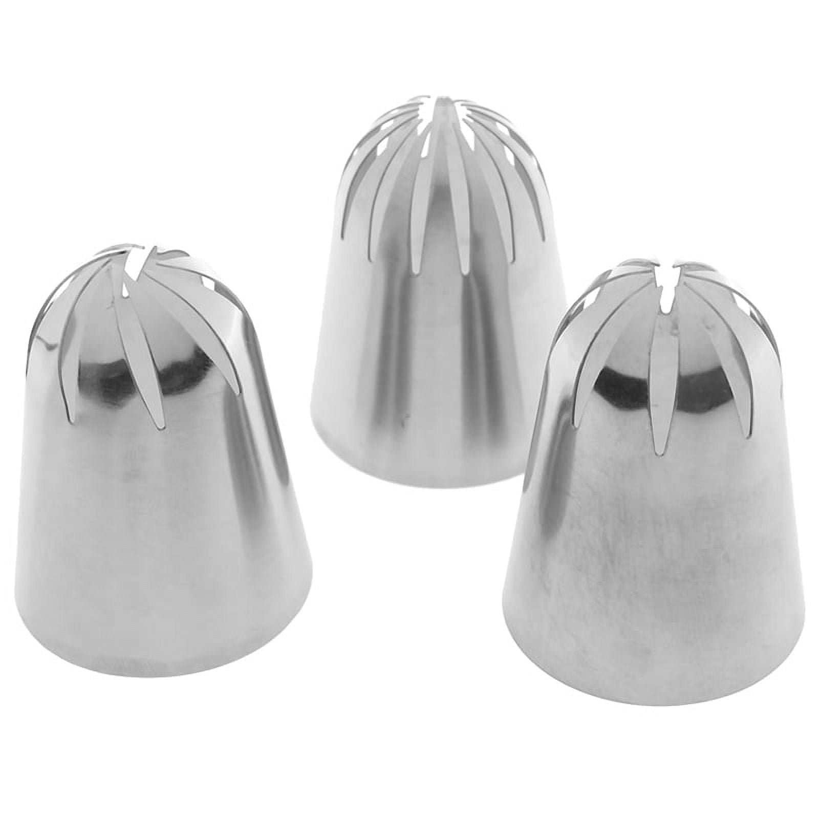 3pcs Large Russian Icing Piping Tips Set Cream Nozzles DIY Dessert Pastry Tips