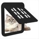 thumbnail image 3 of Puerta para Mascotas con Cerradura,Solapa Interior para Puerta,Ventana para Gatos,Pantallas,Barrera,Puerta Corrediza,Pantallas para Ventanas,Inserción Puerta para Perros B, 3 of 8