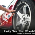 thumbnail image 3 of Rev Auto Wheel and Tire Cleaner (16oz) - Professional Car Wheel Cleaner Removes Brake Dust & Tire Browning | Car Tire Cleaner & Rims Cleaner/Rim Cleaner for Car - Use W/Wheel Cleaner Brush, 3 of 6