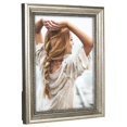 thumbnail image 2 of Malden International Designs Classic Wood Picture Frame, 5X7, Silver, 2 of 3