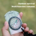 thumbnail image 4 of Multi-functional Outdoor Hiking Survival Compass Portable Pocket Compass Navigation with Noctilucence Display Edc Tools, 4 of 8
