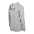 thumbnail image 3 of Men's-5th & Ocean by New Era  Gray USMNT Adventure Raglan Long Sleeve Hooded T-Shirt, 3 of 3