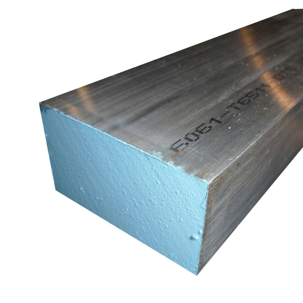 1/4" x 8" Aluminum Flat Bar 10" Length 0.25" 6061 Plate T6511 Mill Stock 
