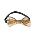 thumbnail image 2 of Under $10 Tie Gold Mens Banquet Performance English Color Adjustable Bow Bow Tie, 2 of 3