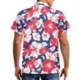 thumbnail image 3 of KUIFORTI Hibiscus Flower Matching Outfits for Couples with Soft Fabric His and Hers Summer Outfits Shirts for Men Breathable 4-Way Stretch Suitable for Everyday Casual Wear, 3 of 5