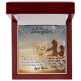 thumbnail image 5 of To My Daughter I Pray for You From Mum Inseparable Necklace, 5 of 20
