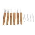 thumbnail image 4 of Dreadlocks Needle Tools, Dreadlocks Crochet Hook Different Sizes  For Hair Styling Silver, 4 of 8