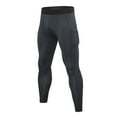 thumbnail image 2 of SDNall Compression Leggings for Men Sports Stretch Leggings Trousers Breathable Quick-Drying Wicking Fitness Pants Workout Pants for Men Sizes:S-2XL, 2 of 9