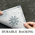 thumbnail image 6 of Blue Christmas Snowflake Pattern Door Rugs,Washable Non Slip Door Mats Indoor,Decorative Door Mats,Entry Mat Indoor for Entrance,Bedroom,Kitchen,Bathroom,17"x30", 6 of 6