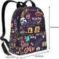 thumbnail image 4 of Classic Shoulder Bag, Broadway Musicals Collage Backpack Travel Knapsack Lightweight Daypack, 4 of 5
