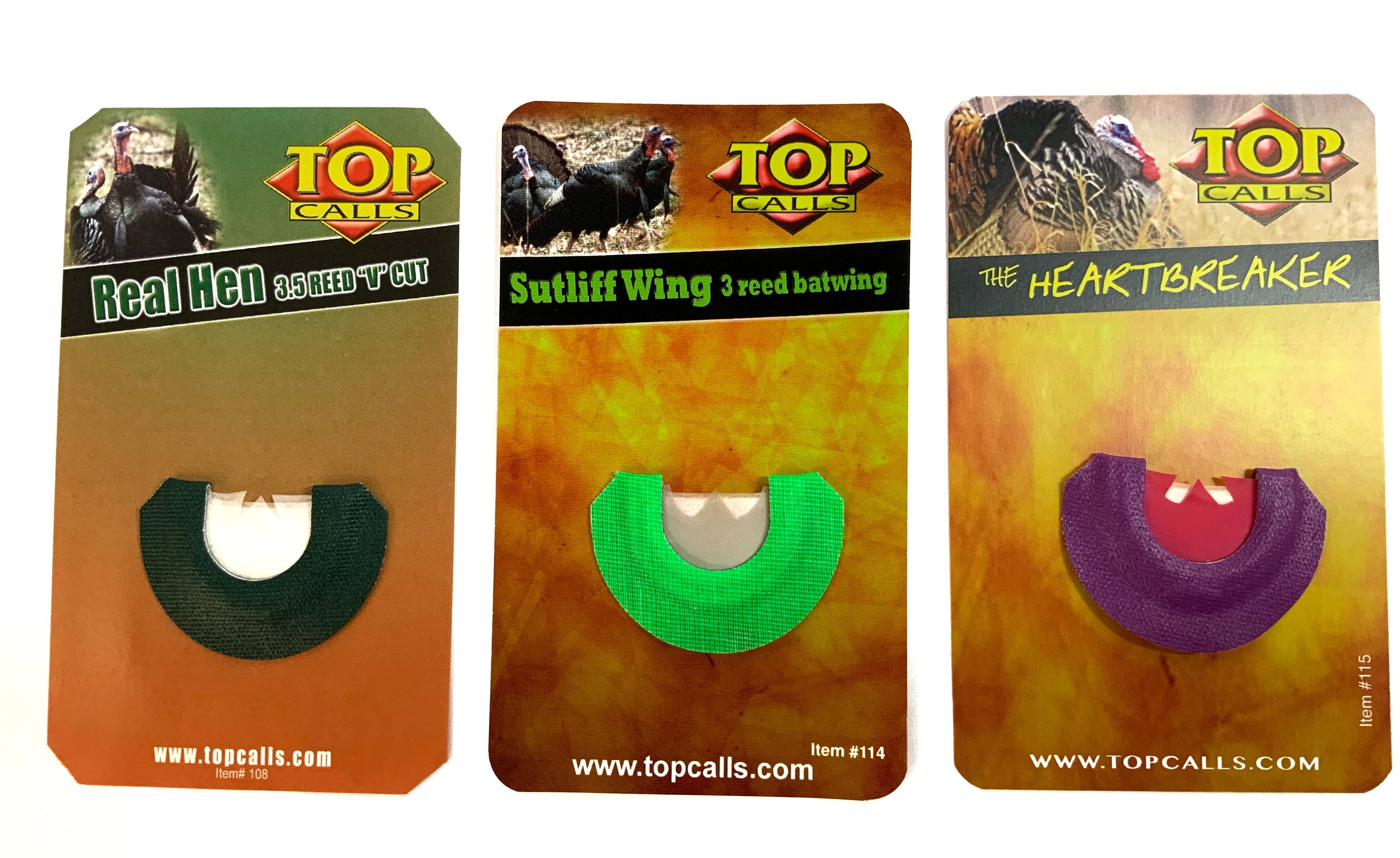 Turkey Call Mouth Diaphragm Hands Free Easy Use Realistic Hen Turkey 3