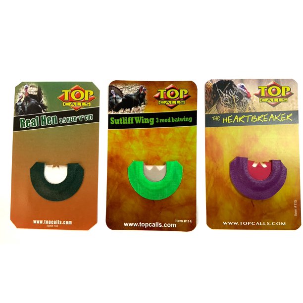 Turkey Call Mouth Diaphragm Hands Free Easy Use Realistic Hen Turkey 3