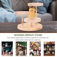 thumbnail image 3 of Miangastore Wooden 3-Tier Retail Display Stand Display Rack Bracelet Display Stand Jewelry Display Rack, 3 of 9