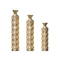 thumbnail image 6 of Aukfa Tall Floor Vase for Flowers,Set of 3 Large Metal Glazed Vase,24.5"/28.75"/33.5",Gold, 6 of 6