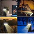 thumbnail image 2 of Linterna LED 10000 lúmenes, 5000 mAh USB recargable 26650 batería incluida, 117 modos de luz, zoom, largo tiempo de trabajo linterna táctica de mano para camping, senderismo, caza, emergencia, 2 of 5
