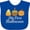 Royal Blue, variant on Inktastic My First Halloween Cute Candy Corn Pumpkin Fall Boys or Girls Baby Bib