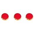 thumbnail image 3 of Paquete de 3 piezas de de para piezas de reparación de instrumentos musicales de latón de trompeta 金色 / 红色 shamjiam Trompeta Botones, 3 of 5