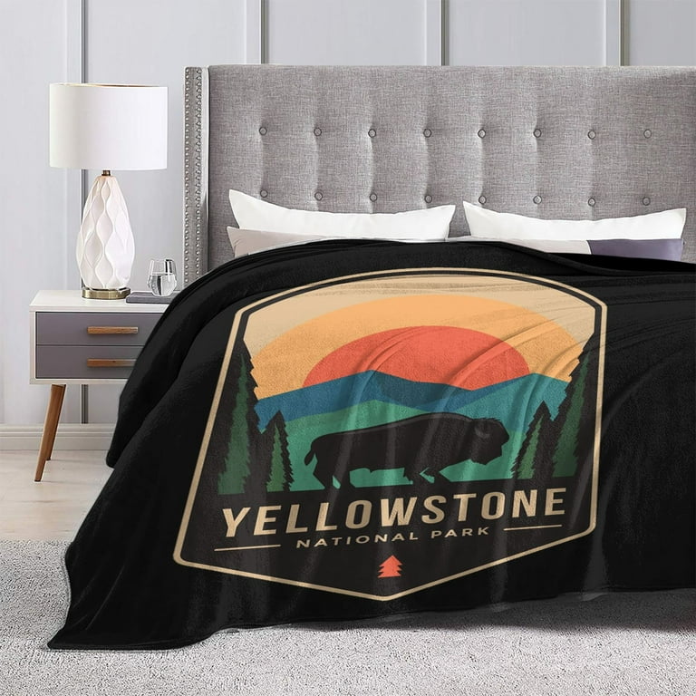 National park fleece blankets shop