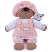 GUND Baby My First Dolly, Plush Doll for Babies and Toddlers, Pink/White, 13