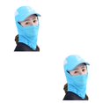 thumbnail image 1 of Soidarity Sombrero de sol multifunción para mujer, sombrero de verano para mujer, gorra con visera de ala ancha, protección para el cuello para Type6 NO6, 1 of 6