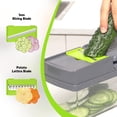 thumbnail image 3 of 1pcs Multi-function Vegetable Cutter Manual Vegetable Cutter Mandoline Kitchen Grater Vegetable Onion Cutter Kitchen Utensils Accessories, 3 of 5