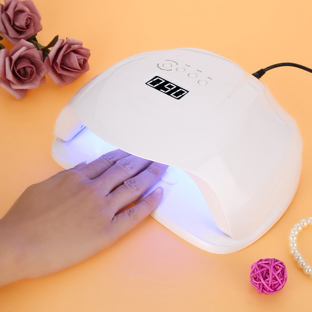 Nail Polish Dryer,54W Nail Dryer LED UV Nail Lamp LED Nail Lamp Advanced Technology