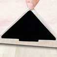 thumbnail image 3 of 10Pcs Rug Gripper Anti Curling Rug Gripper for Wooden Floors Reusable Non Slip Carpet Underlay Grippers Rug Tape Washable for Hard Floors, 3 of 9